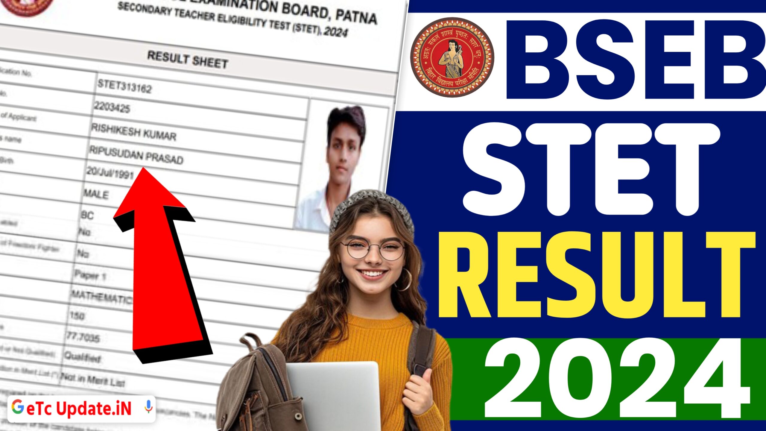 BSEB STET Result 2024